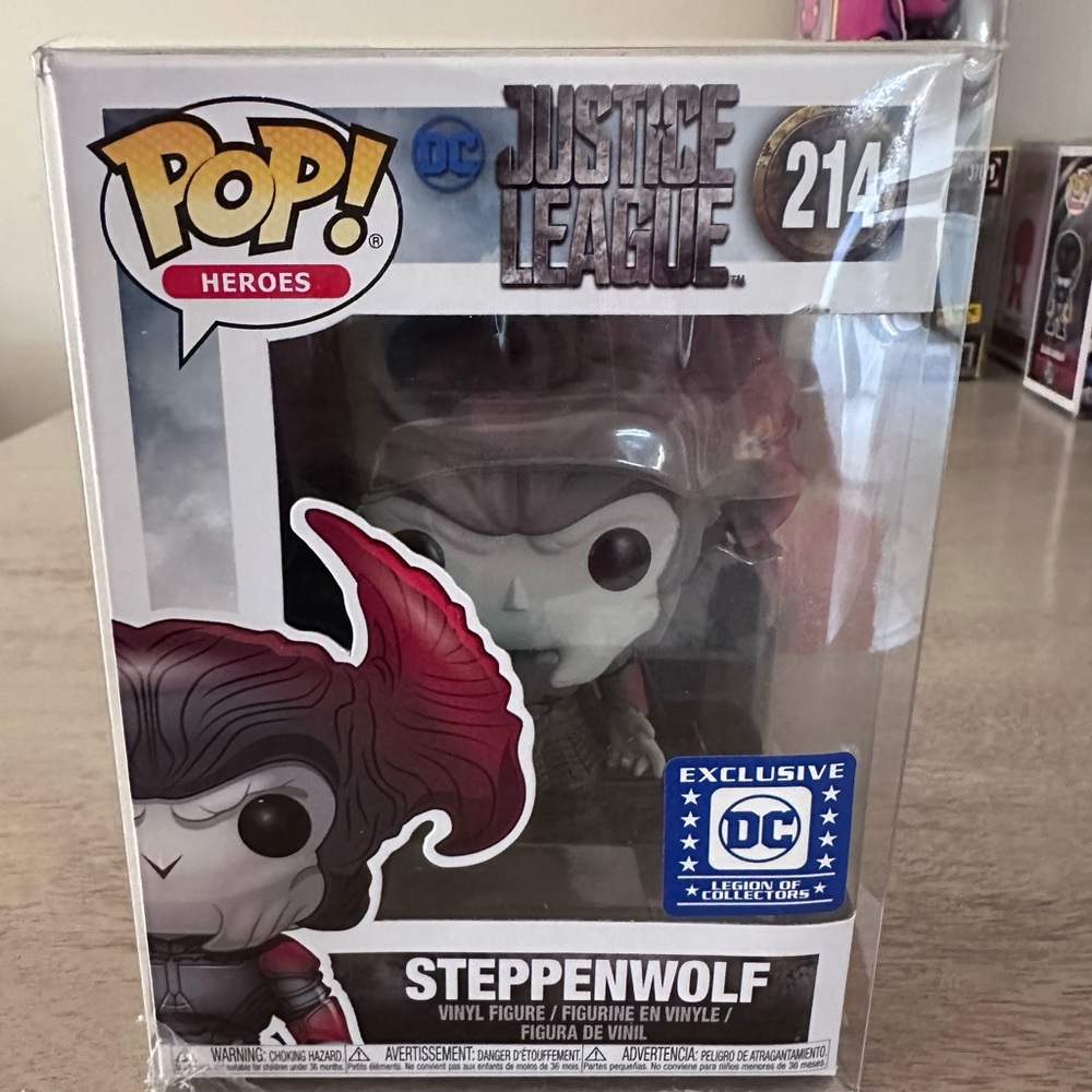 Funko Pop Heroes Steppenwolf with Red and Gray Accents